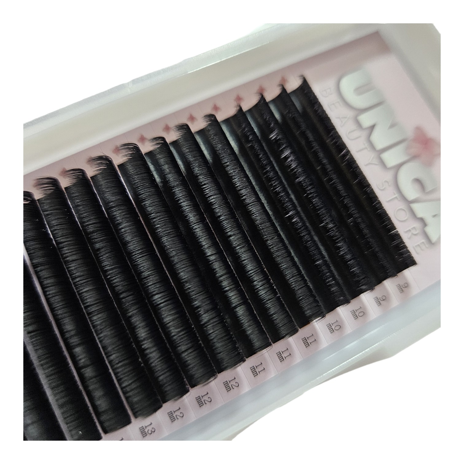 Ciglia Ventaglio autocreante D - Mix - 0.05 mm