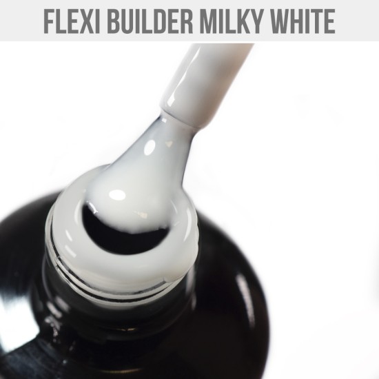 Flexi  Builder Milky White 12ml - Base rinforzante semi