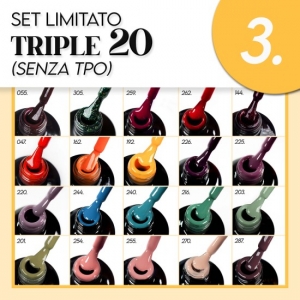Set 3 XXL di Gel Polish in edizione limitata (senza TPO)