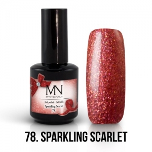 Gel Polish 078 Sparkling Scarlet 12ml