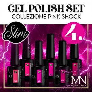 Gel Polish Set 04 - Collezione Pink Shock (HEMA&TPO-free) - 6 pz x 6ml