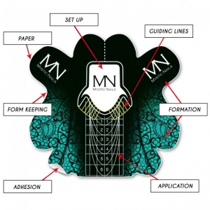 Cartine Mystic Nails 2  250pz