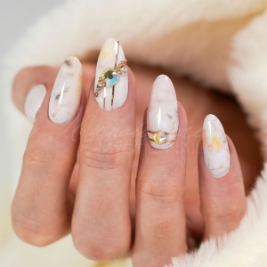 Striscia adesiva per unghie - Rosato